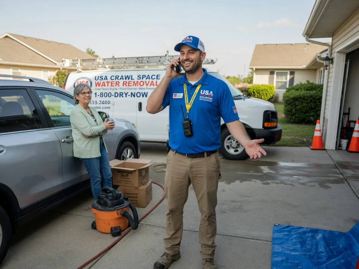 Crawl Space Water Removal Ellenwood, GA FAQs
